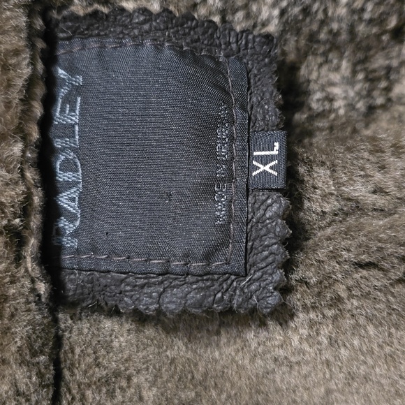 Bradley Brown Genuine Leather Shearling Size XL Unisex - Picture 5 of 9